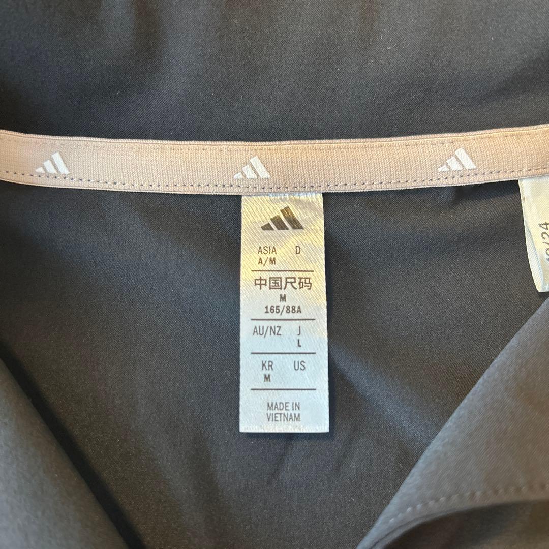 【adidas】ビヨンド ザ コース半袖ワンピース ゴルフウェア　黒　アディダス