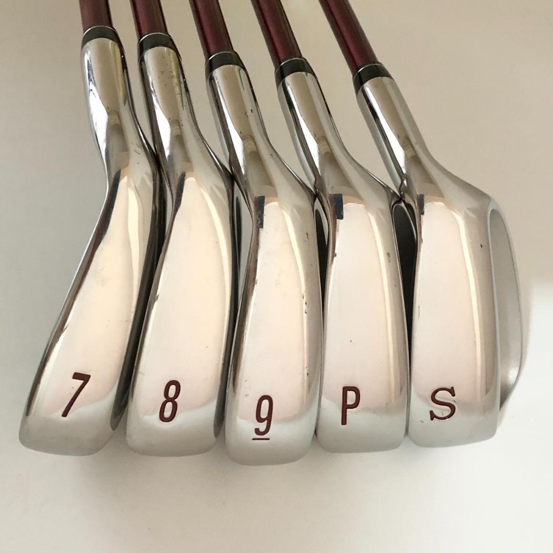 キャディバッグ付き ラルージュ Larouge レディース ゴルフ 9本