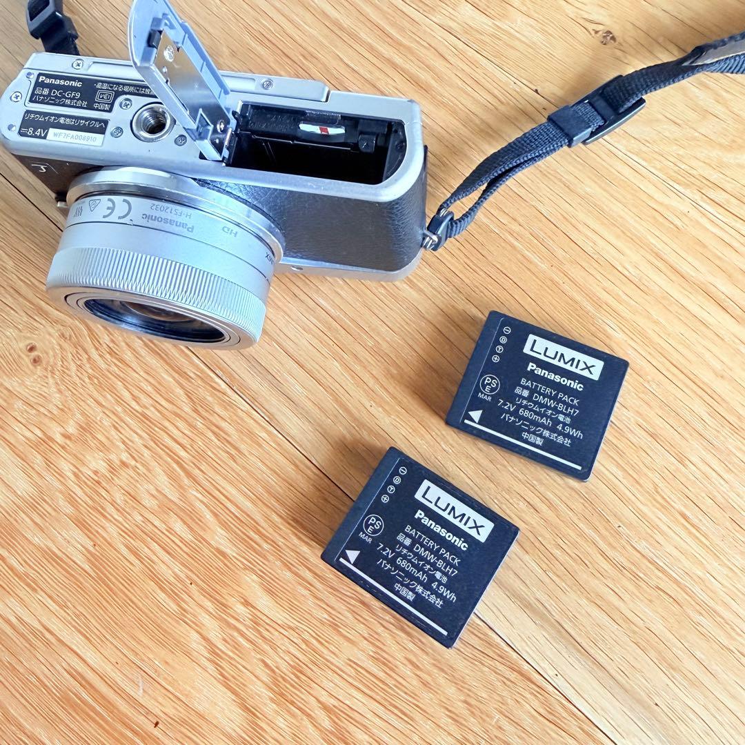 【起動確認済み】LUMIX DC-GF9W デジタル一眼カメラ ダブルレンズ