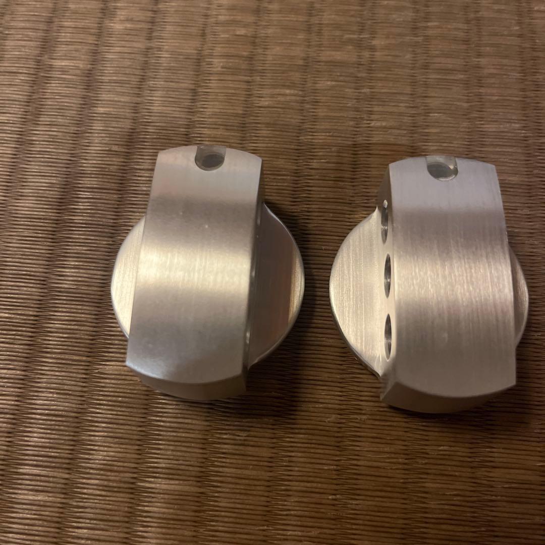 FJクルーザー　ドレイクオフロード　エアコンノブ パッケージ付き　アルミ製