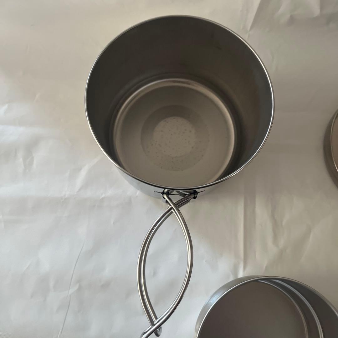 スノーピーク　テーブルウェアセット L 16枚　とクッカー4点セット　皿