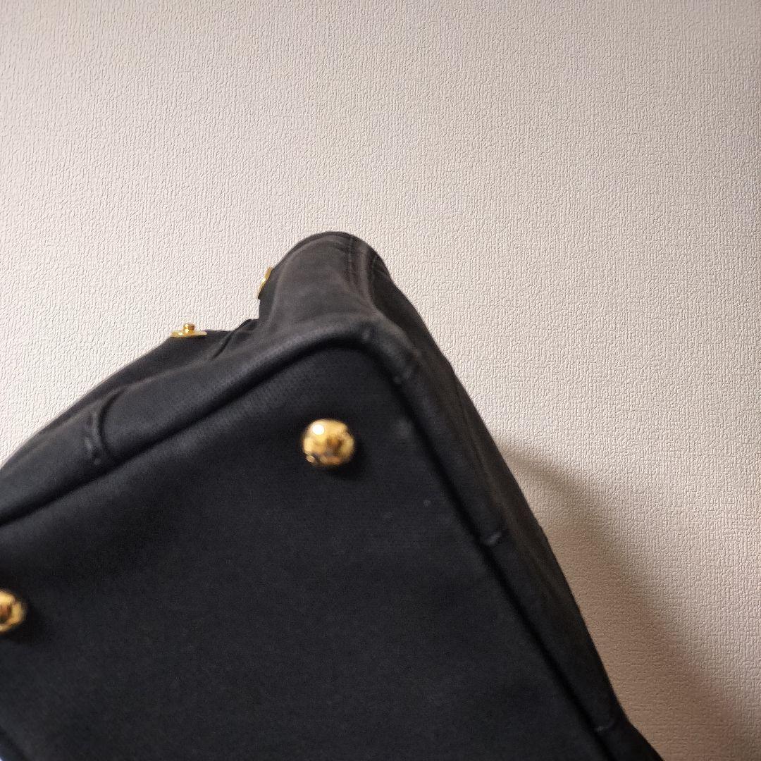 美品! PRADA プラダ カナパ 2WAY ブラック ショルダーバッグ