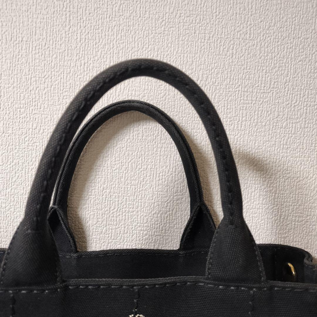 美品! PRADA プラダ カナパ 2WAY ブラック ショルダーバッグ