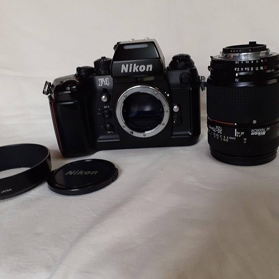 Nikon F4 一眼レフカメラ 35-70mmレンズ付き