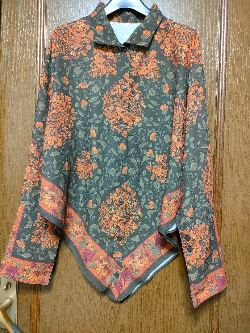 DAQHNE SCARF SHIRT　AMERI vintage