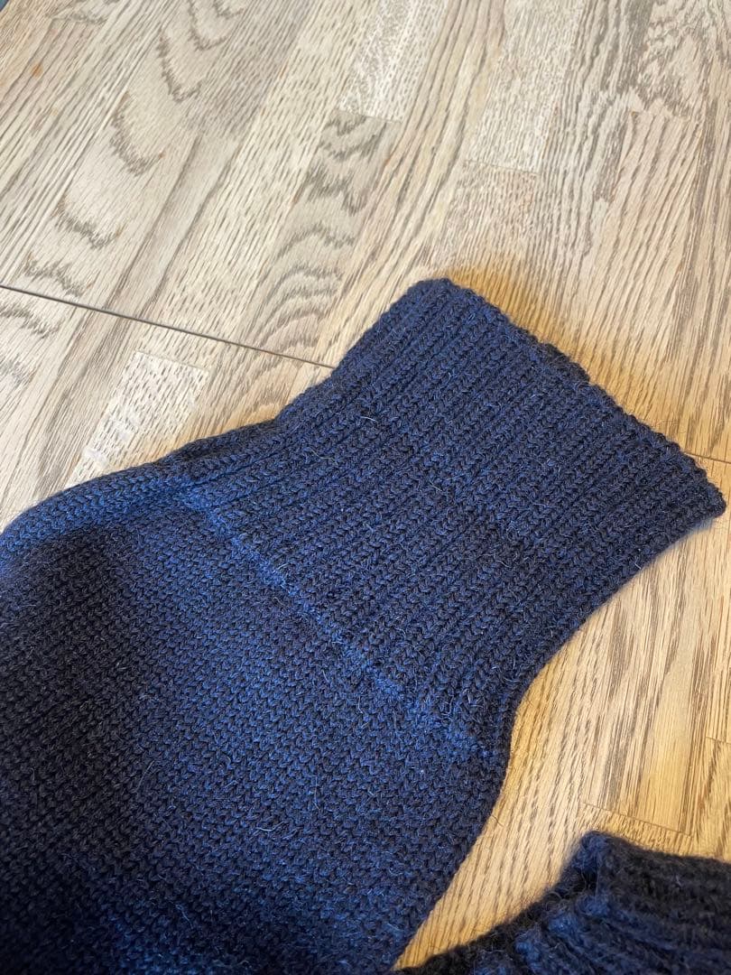 Le Tricotuer ルトリコチュール ガンジーセーター (ネイビー/50)