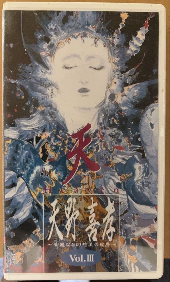 天野喜孝 華麗なる幻想の世界〜VHSビデオテープ 3巻セット