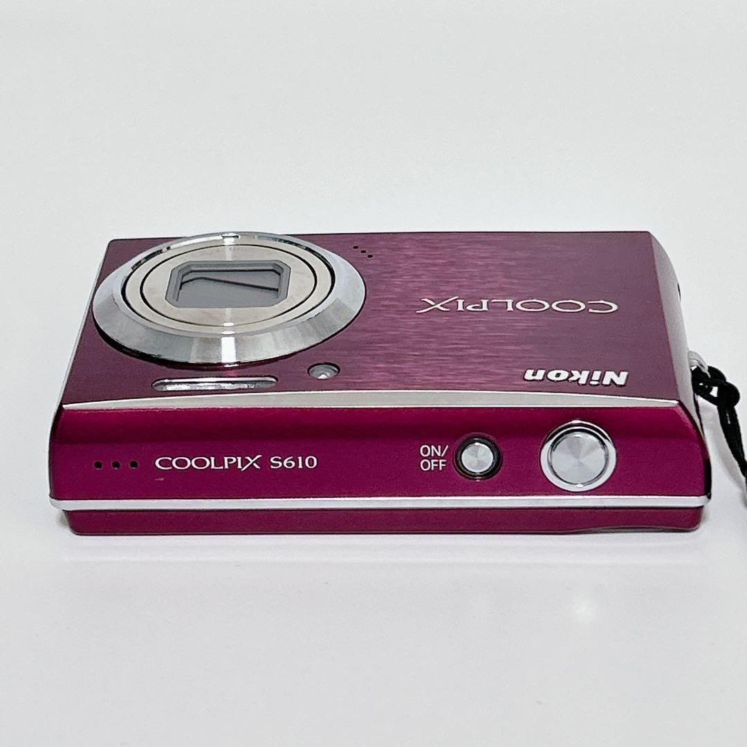 人気色✨ Nikon COOLPIX S610 パープル 充電器 バッテリー付