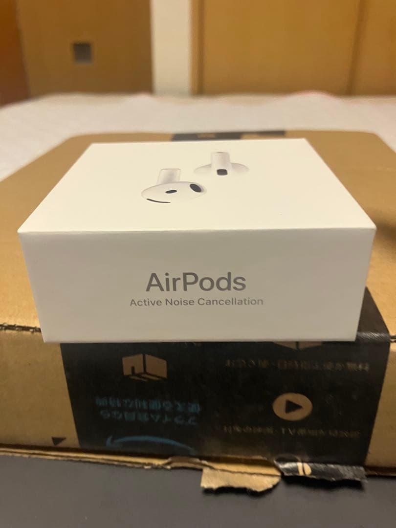 Amazon購入品『新品未開封』AirPods4アクティブノイズキャンセリング