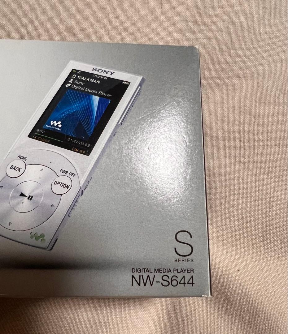 Sony NW-S644 ウォークマン デジタルメディアプレーヤー /ホワイト