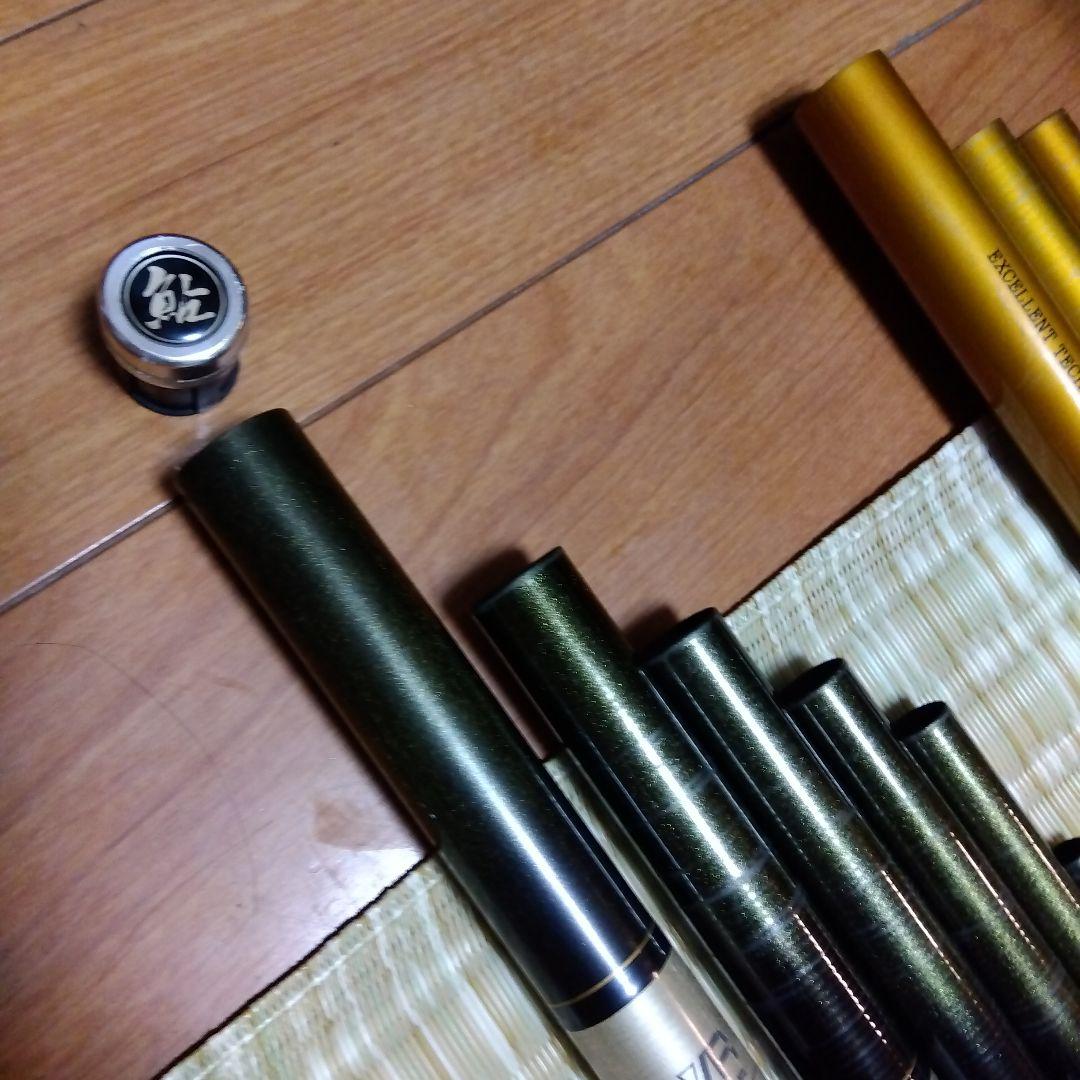 鮎竿2本 Daiwa村雨中硬100 シモツケ抜き竿950