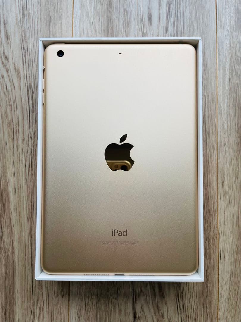 Apple iPad mini 3 128GB ゴールド 本体 初期化済み