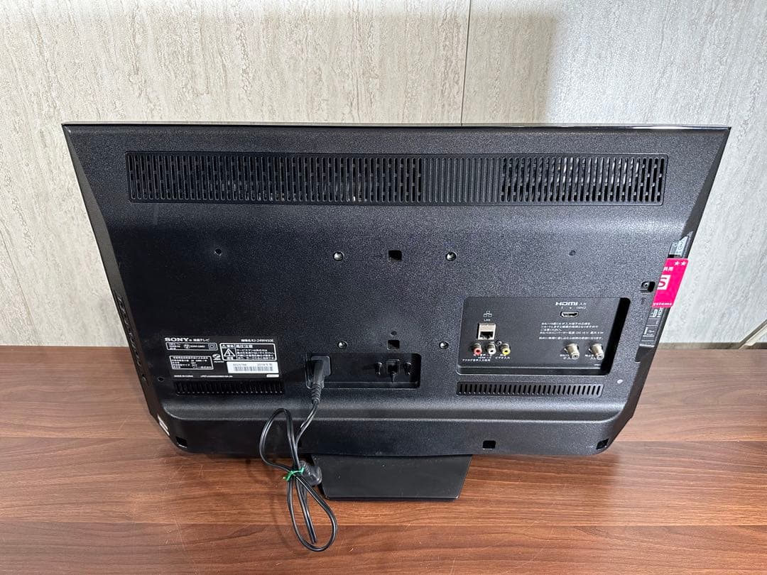 美品　SONY BRAVIA KJ-24W450E 液晶テレビ 24型 18年製