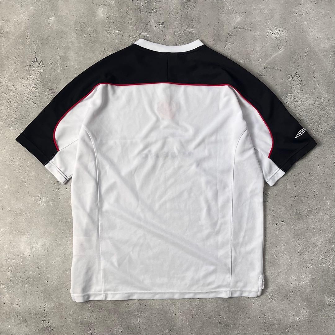 90s UMBRO マンチェスターユナイテッド メッシュTシャツ ゲームシャツ