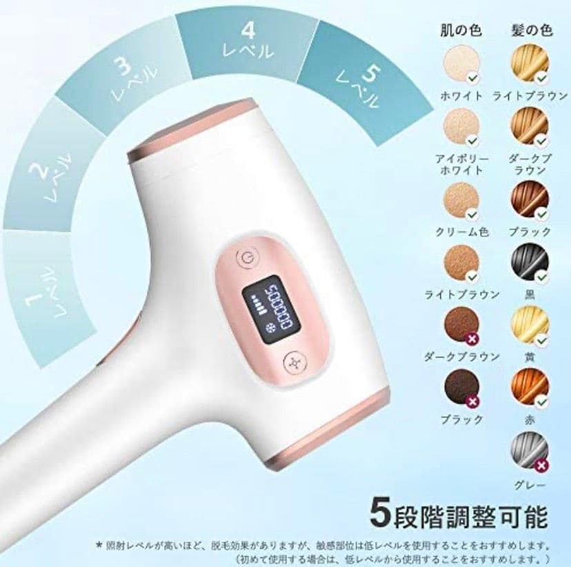 【お値引き中⭐️】 脱毛器 脱毛機　コメント欄に詳細あります。みてね^_^