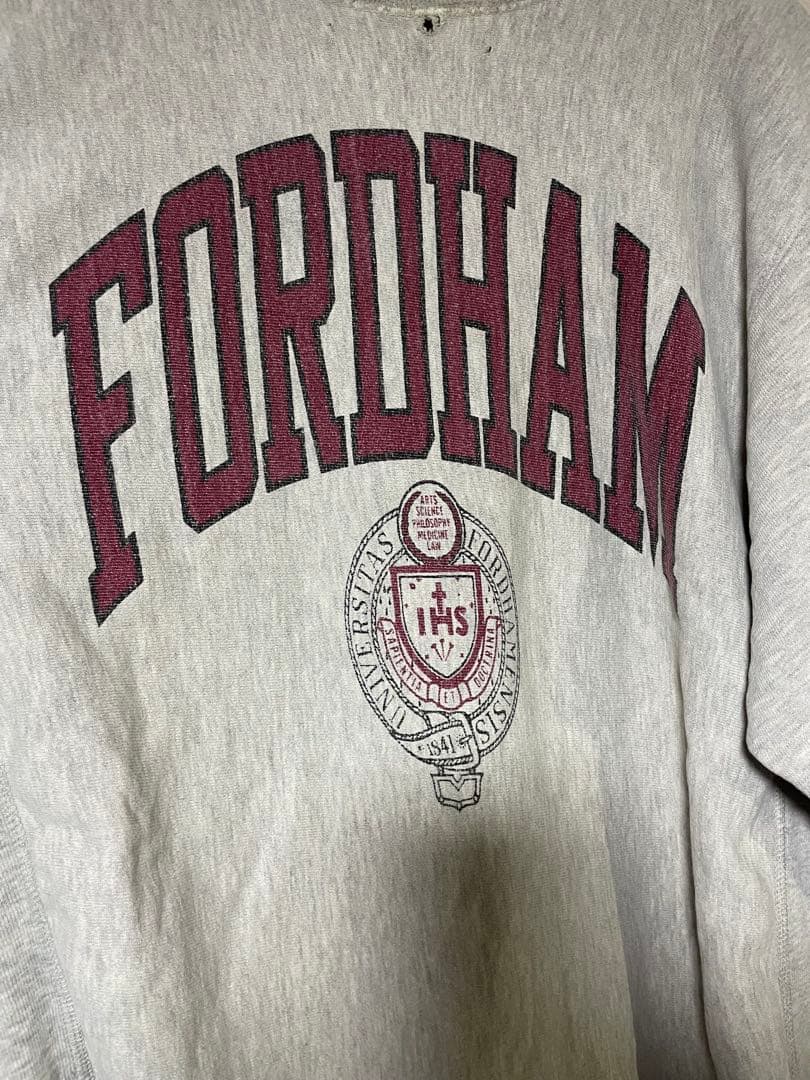 60sリバースウィーブ ヴィンテージFordham 　染み込み激レア