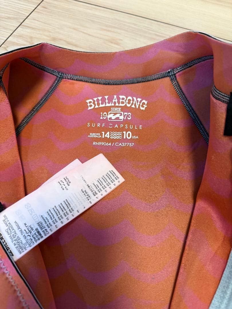 BILLABONG レディース　ロンスプ L〜XL US10サイズ