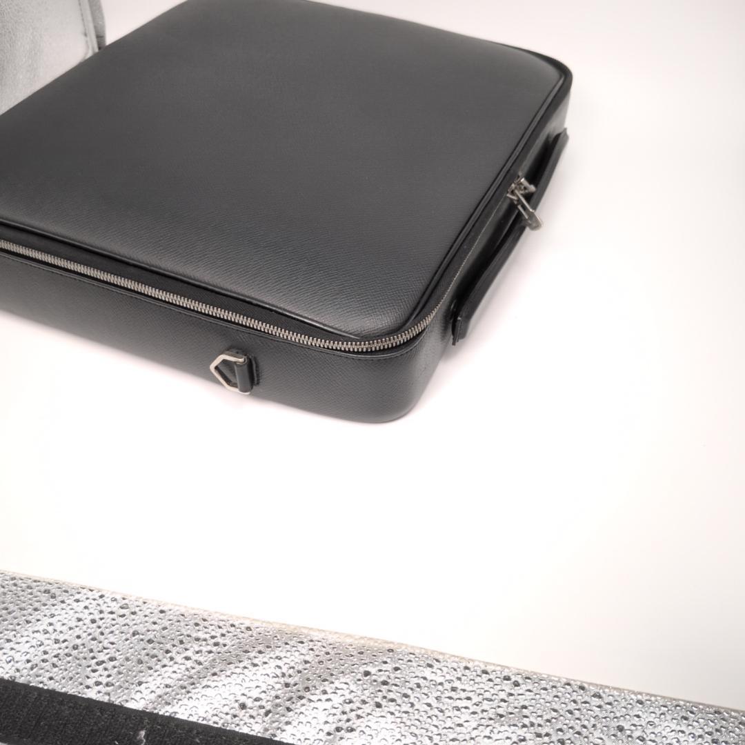 良品✨ルイヴィトン ビジネスバッグ タイガ レザー グレー HC