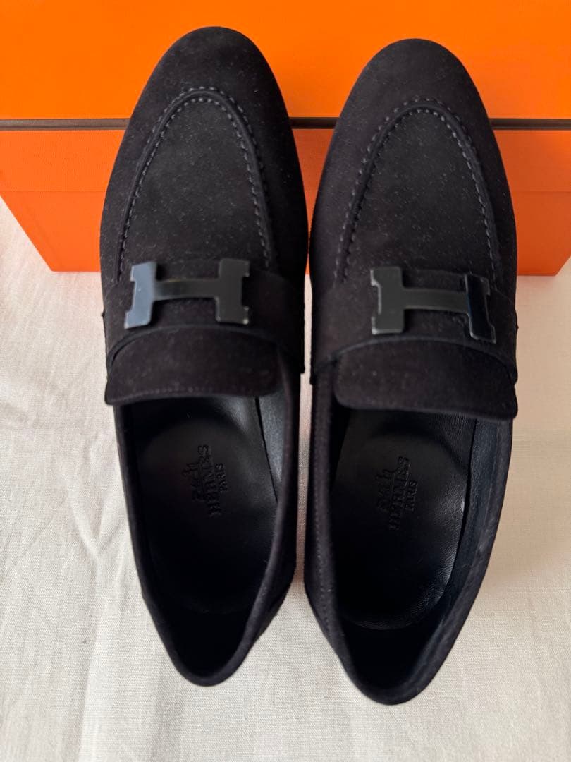 【新品・未使用】HERMESエルメス 2024AWモカシン《パリ》 35