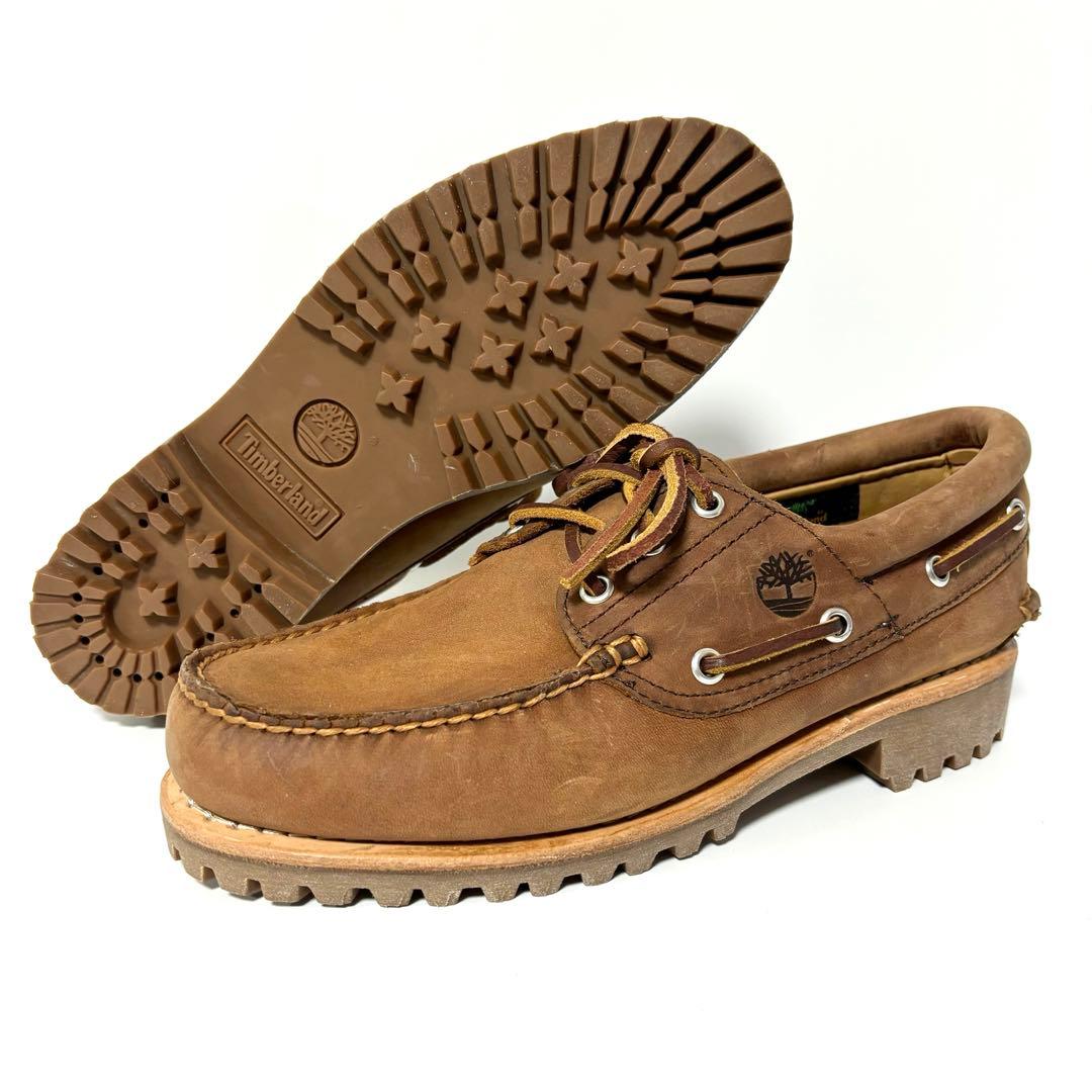 ティンバーランド 3アイ クラシック ラグシューズ ラストフルグレイン 25.0