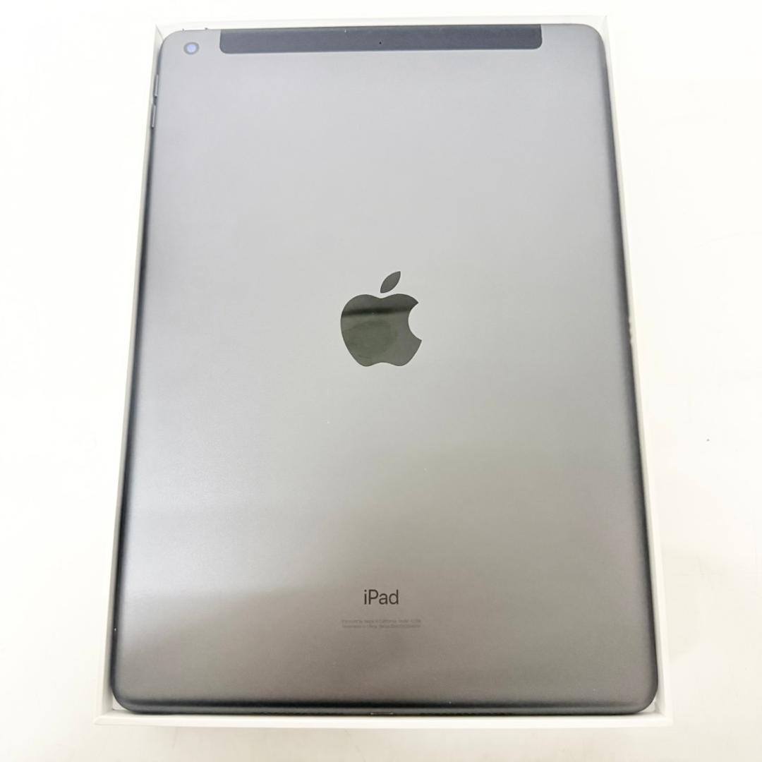 ②iPad　本体　第7世代　128GB　WiFi+Cellularモデル　箱付き