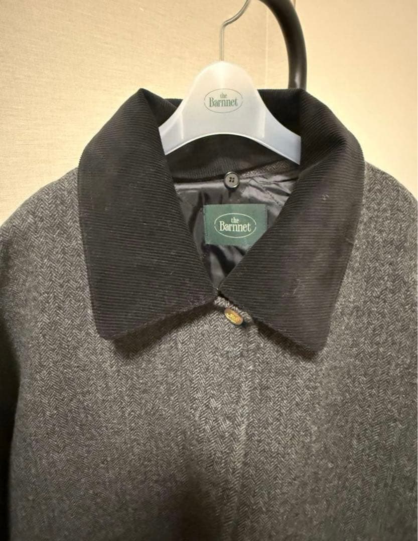 新品　コーデュロイ ヘリンボーン ショート コート ジャケット