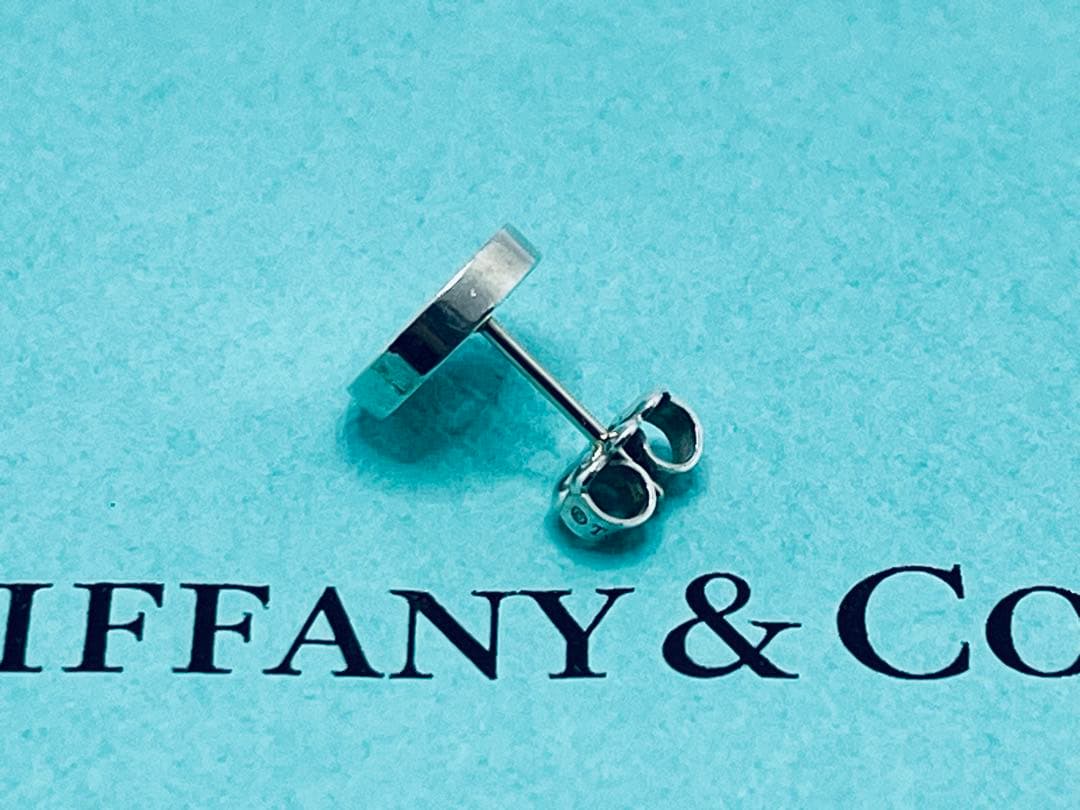 h818 美品　ティファニー　1837 オープン　サークル　ピアス　片耳　925