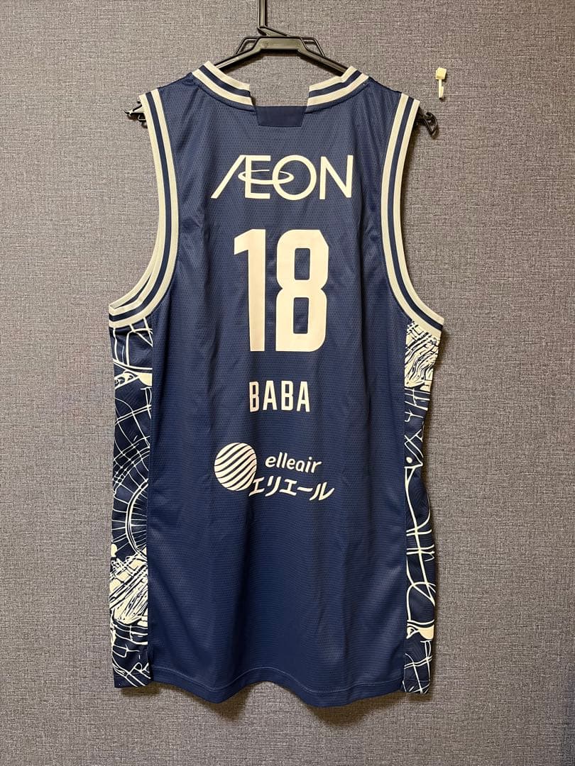 長崎ヴェルカ 馬場雄大選手 直筆サイン入りユニフォーム 背番号 Lサイズ 未使用