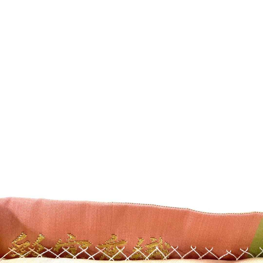 専用帯5688 4355 二点セット ●高級 正絹 彩宝唐織 六通 袋帯 七宝