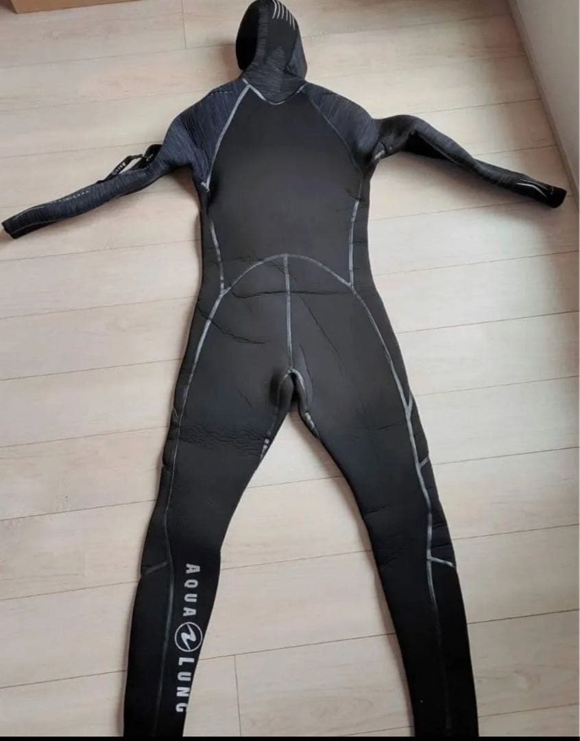 8mm×7mm セミドライスーツ AQUALUNG ソルアフレックス メンズ