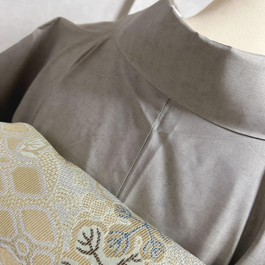 大島紬地　小紋　付け下げ　辻ヶ花　フルセット　着物　正絹　I7