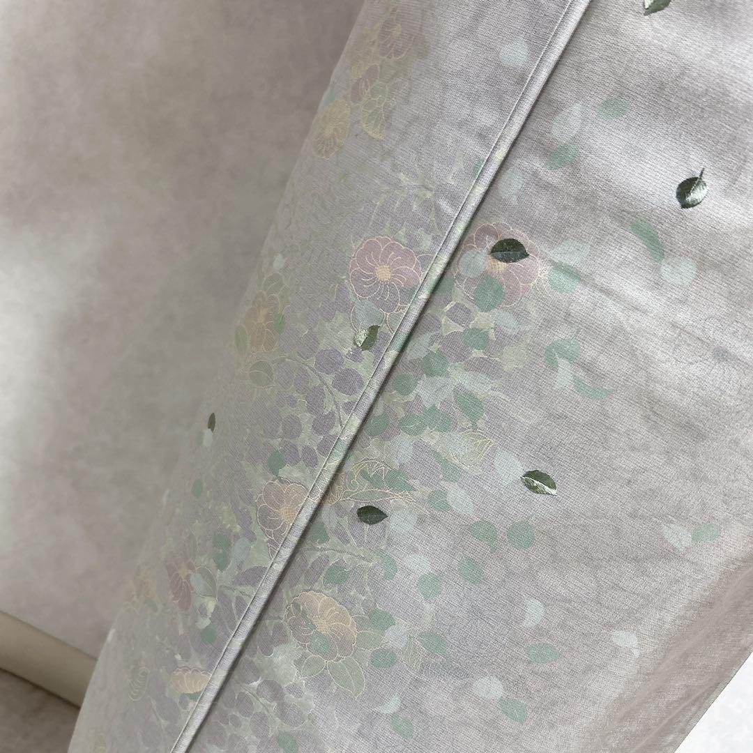 大島紬地　小紋　付け下げ　辻ヶ花　フルセット　着物　正絹　I7