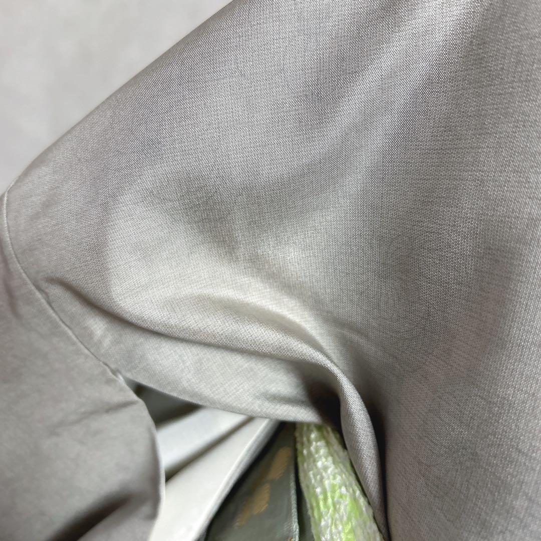 大島紬地　小紋　付け下げ　辻ヶ花　フルセット　着物　正絹　I7