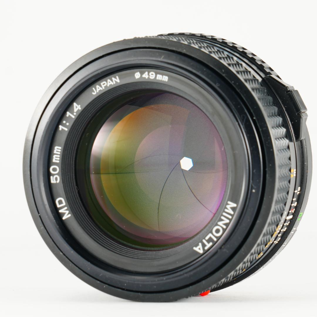 【バブルボケ】動作◎ ミノルタ New MD 50mm F1.4 309