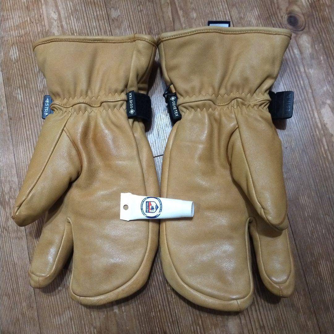 HESTRA 【3-Finger GTX Full Leather】サイズ:10