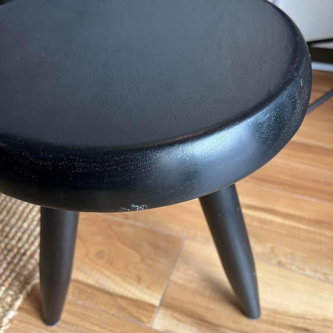 ベルジェ　スツール　カッシーナ　ブラック　シャルロット　ペリアン