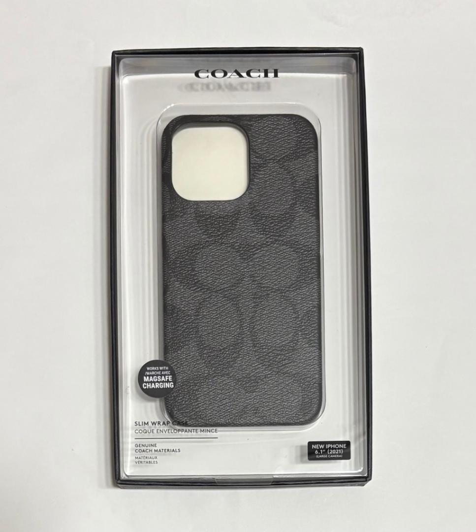 ◆新品◆ COACH iPhone13 pro ケース CO-401