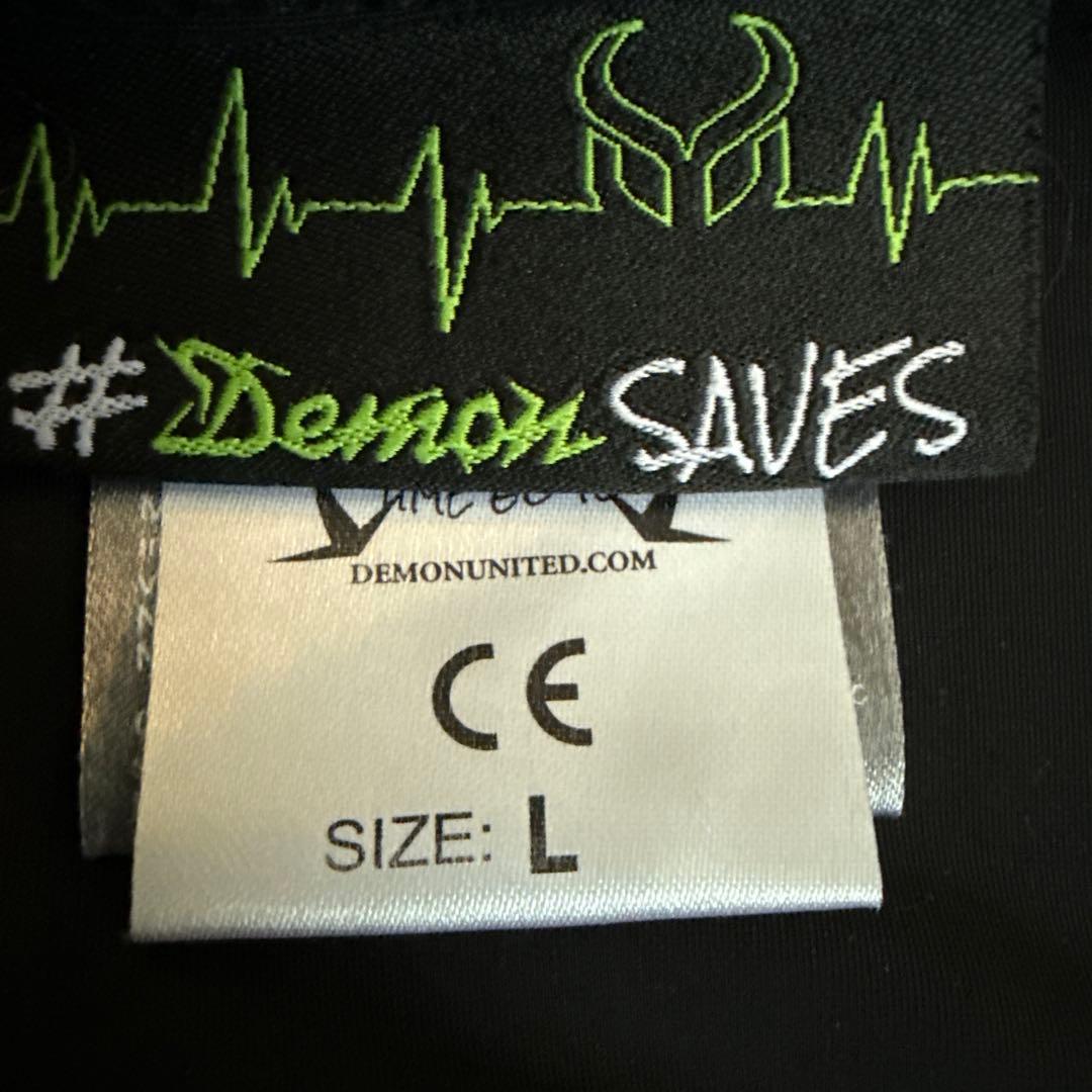 Demon D3O スノーボードプロテクター肘・肩・背中用・D3O素材・