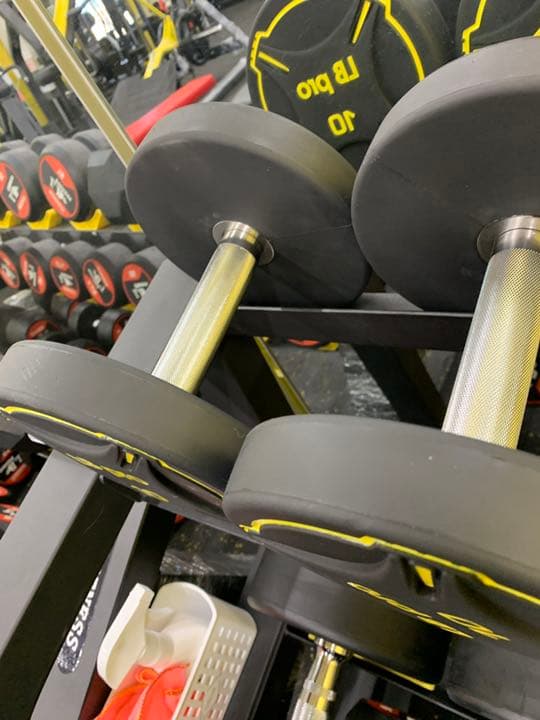 TPUダンベル　　４２.5kg ２個