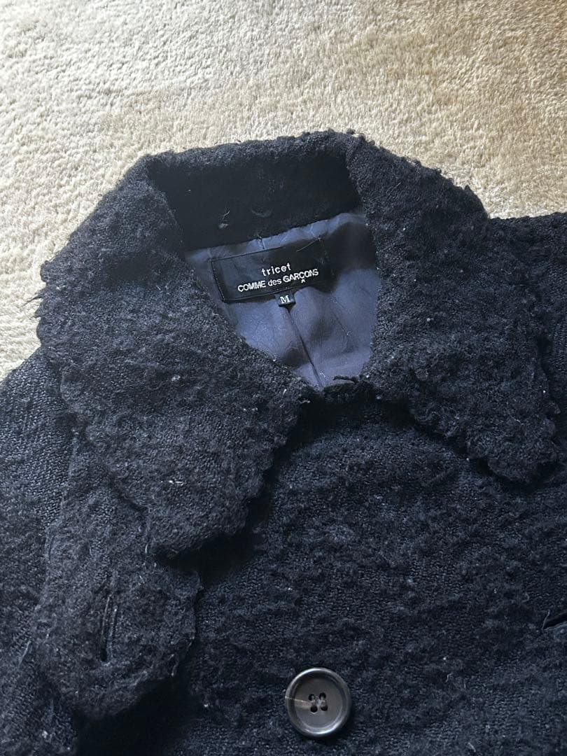 tricot COMME des GARÇONS ウールピーコート