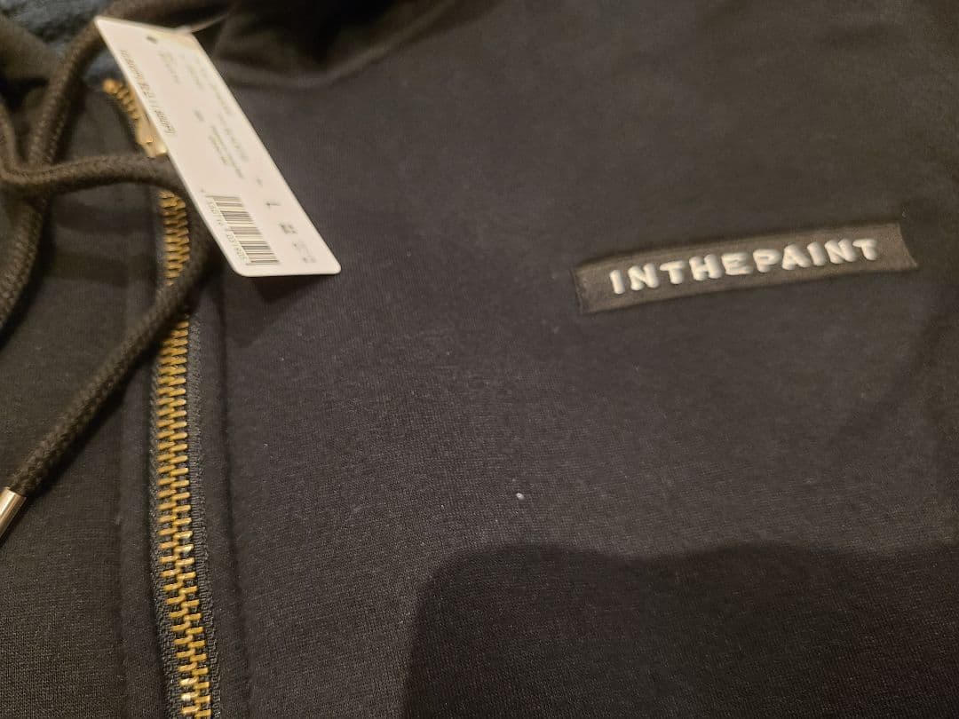 INTHEPAINT ブラック ウォームアップウェア(ブラック)L寸