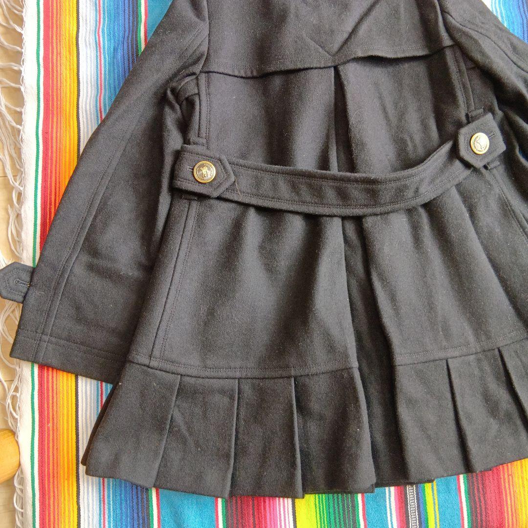 高級感抜群です！バーバリー★フルーレベル★BURBERRY★ブラック★上質コート