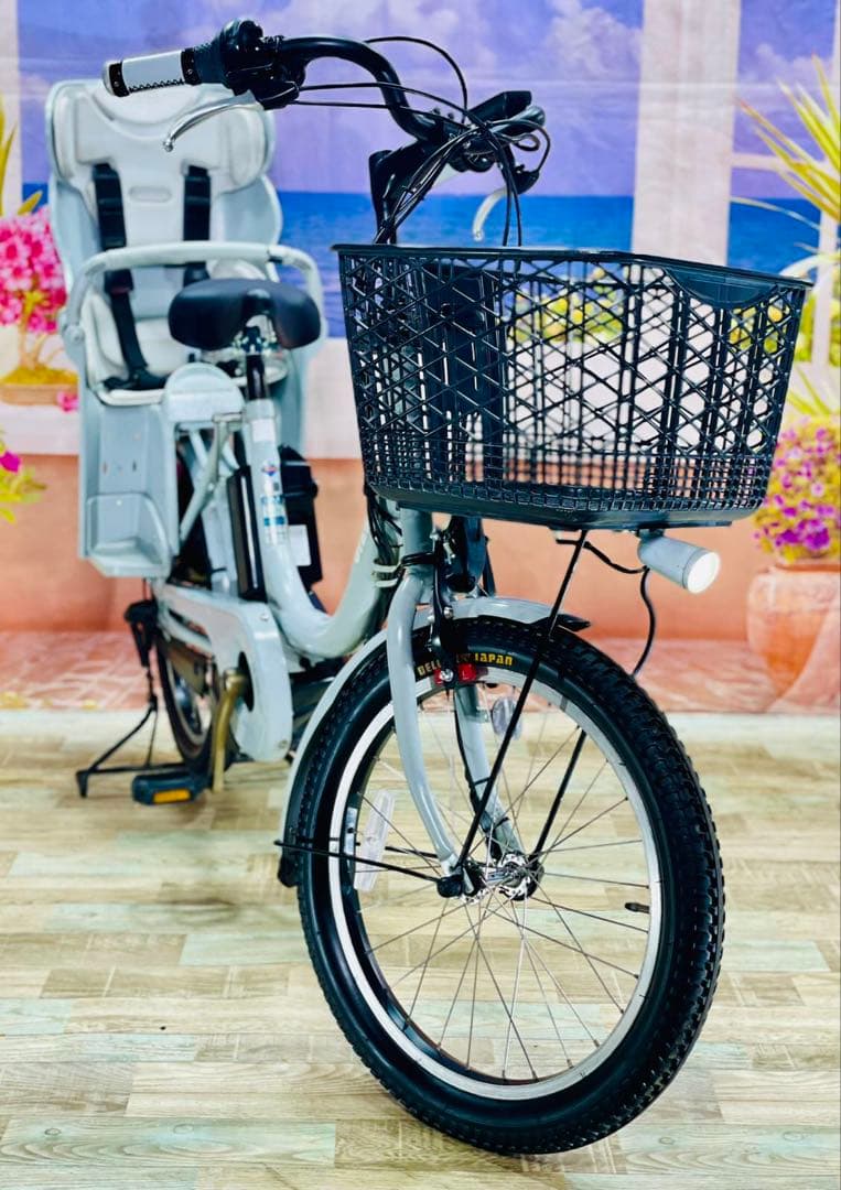 超人気！BIKKE ビッケ⭐️ブリヂストン子供乗せ電動自転車Y2715