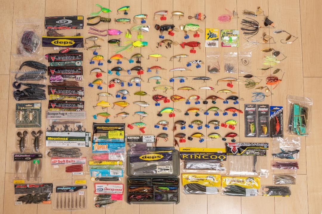 ルアーワーム小物セット《タックルボックスに入れて発送》