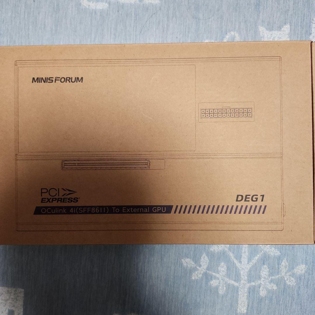 MINISFORUM DEG1 外付けGPU