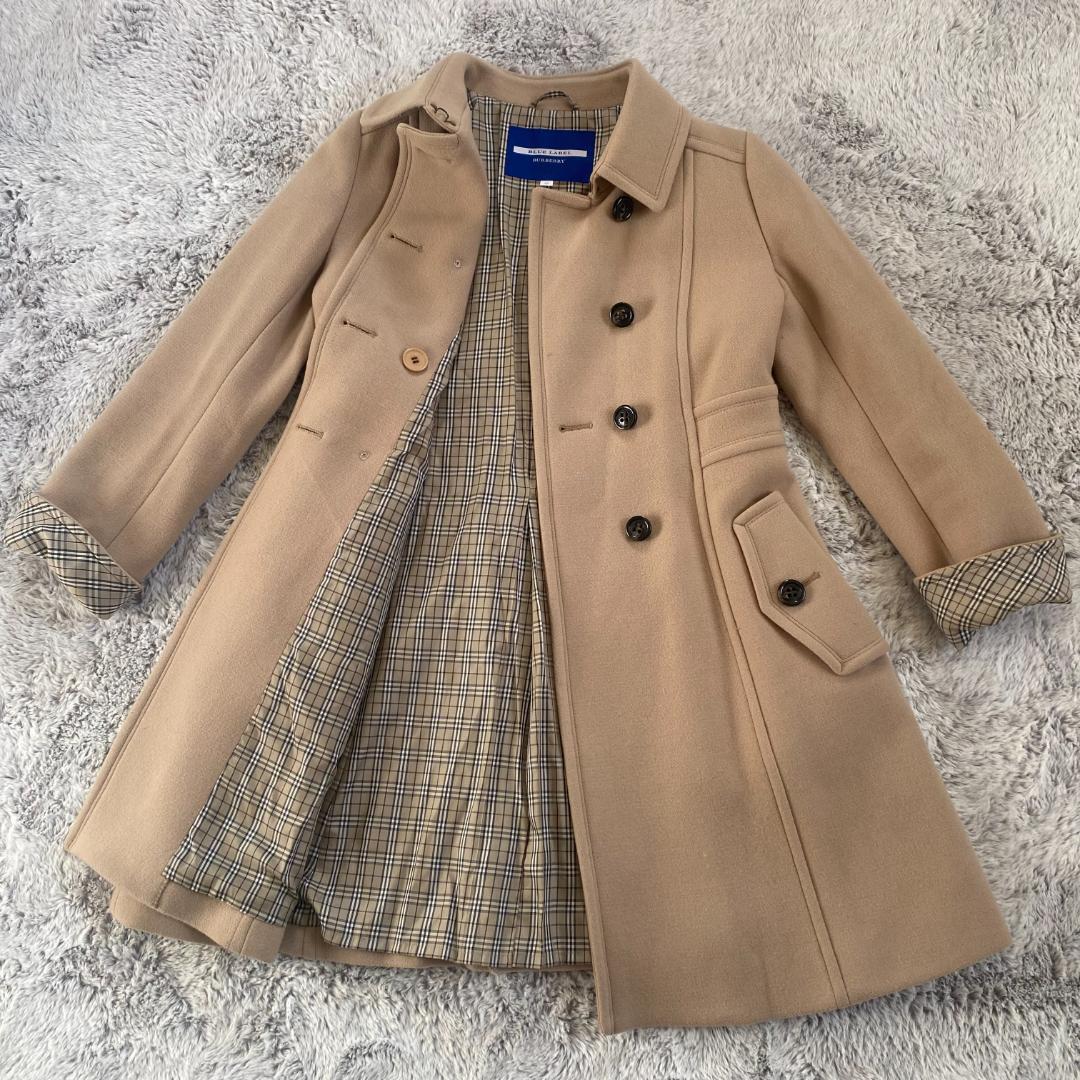 ☆お値下げ☆BURBERRY BLUELABEL ウールコート 40 ベージュ