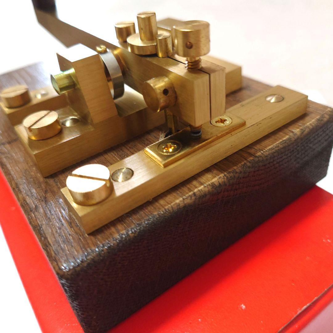 (美品)HI・MOUND ハイモンド・エレクトロ社　逓信型甲種単流電鍵