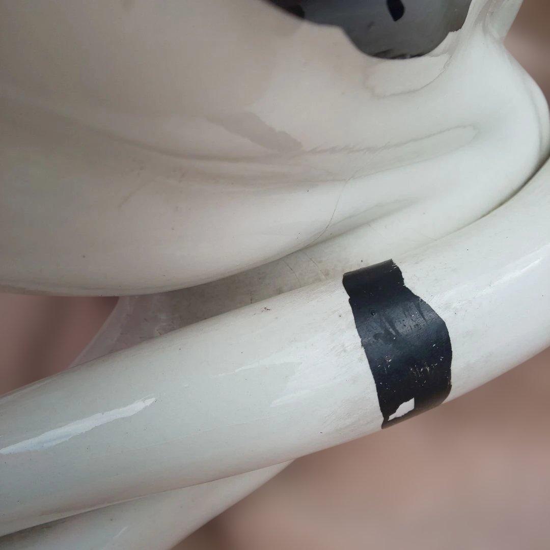 ヴィンテージ イタリア製 陶器 犬 グレートデーン 置物