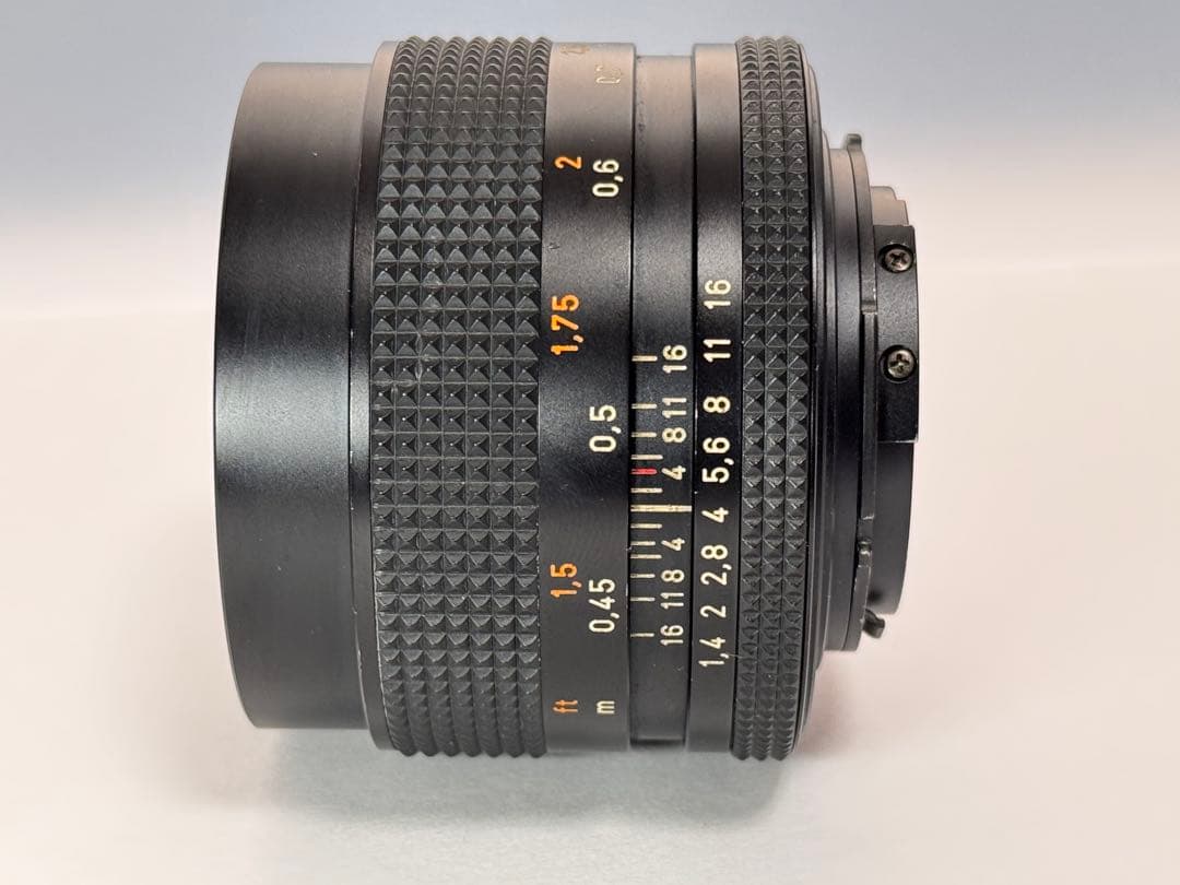 レンズ(単焦点) CONTAX Carl Zeiss Planar 50mm f1.4 AEJ
