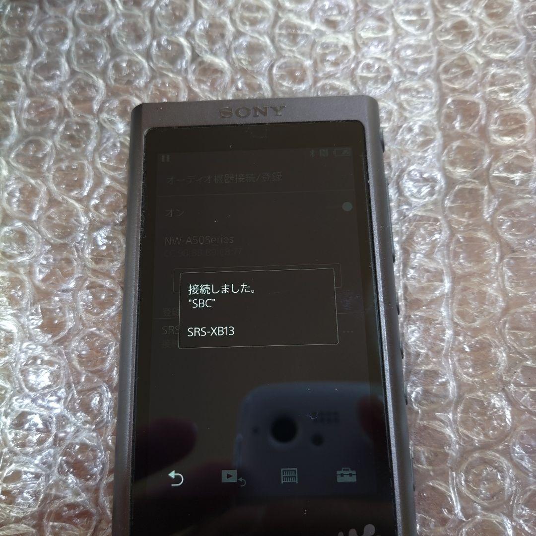 ソニーウォークマン　NW−A55　管理ナンバー6562